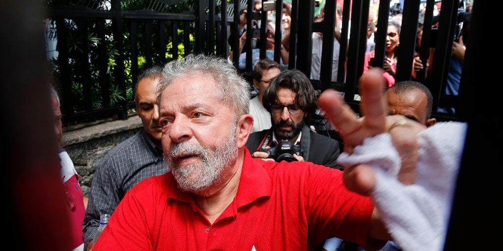 Brasilien Brazil's expresident Lula hör liksom Rousseff till arbetarpartiet PT.