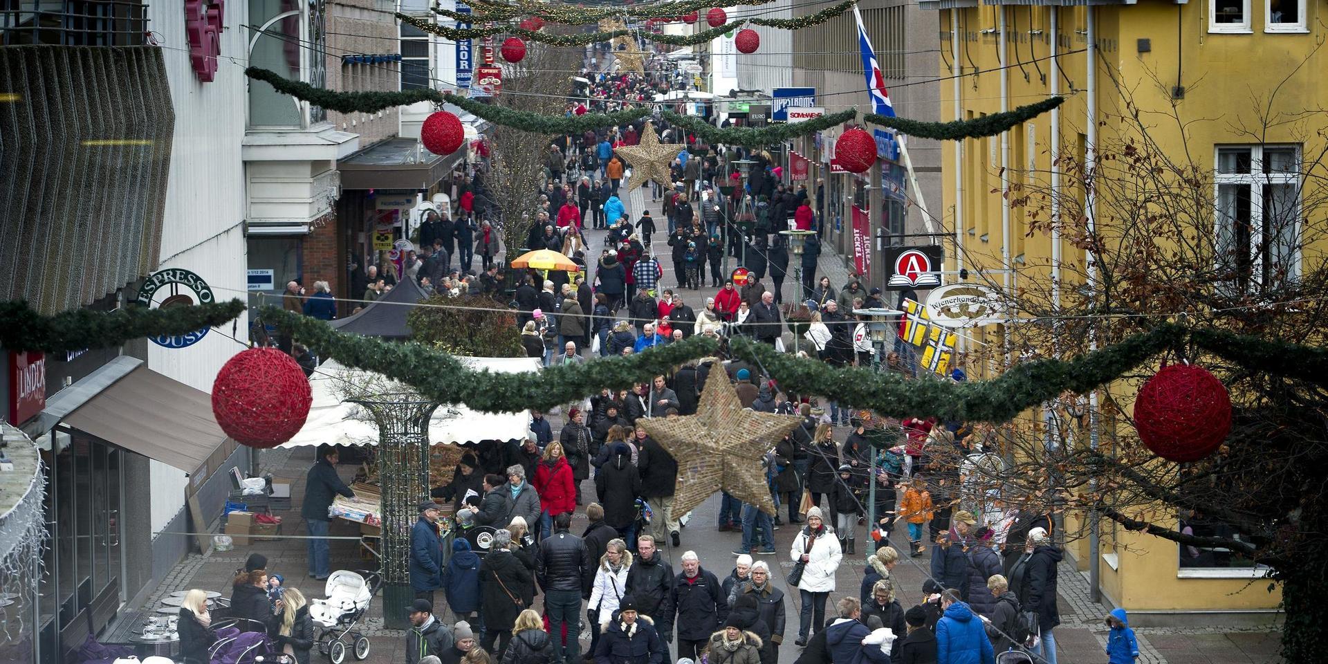 Det blir ingen julmarknad i Uddevalla i år.