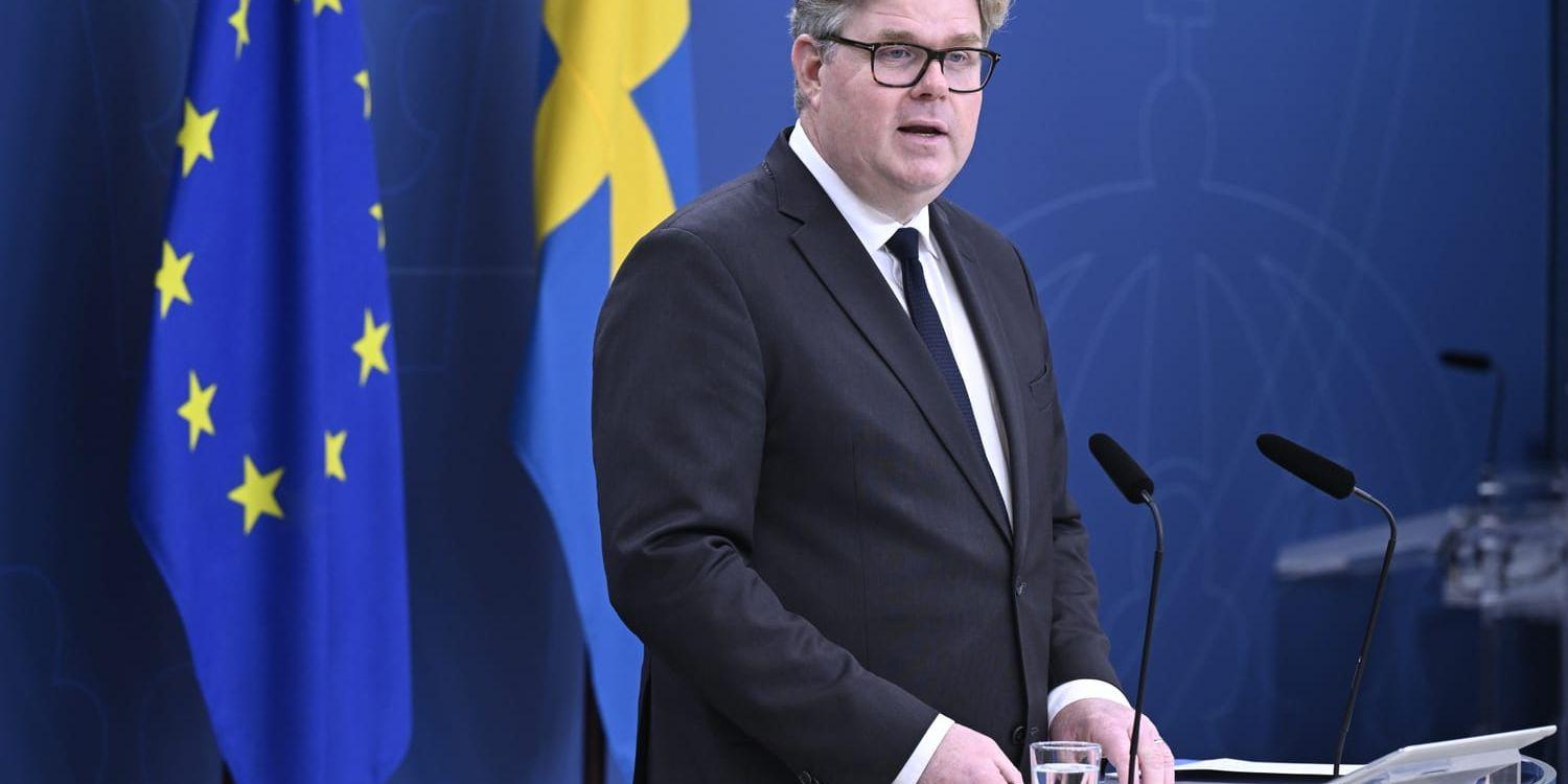 Justitieminister Gunnar Strömmer (M).