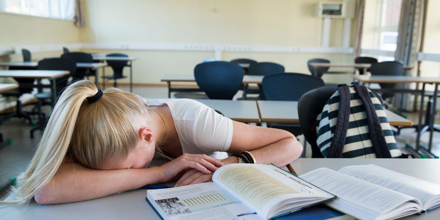 Många elever saknar behörighet för att läsa vidare på gymnasiet. Arkivbild.